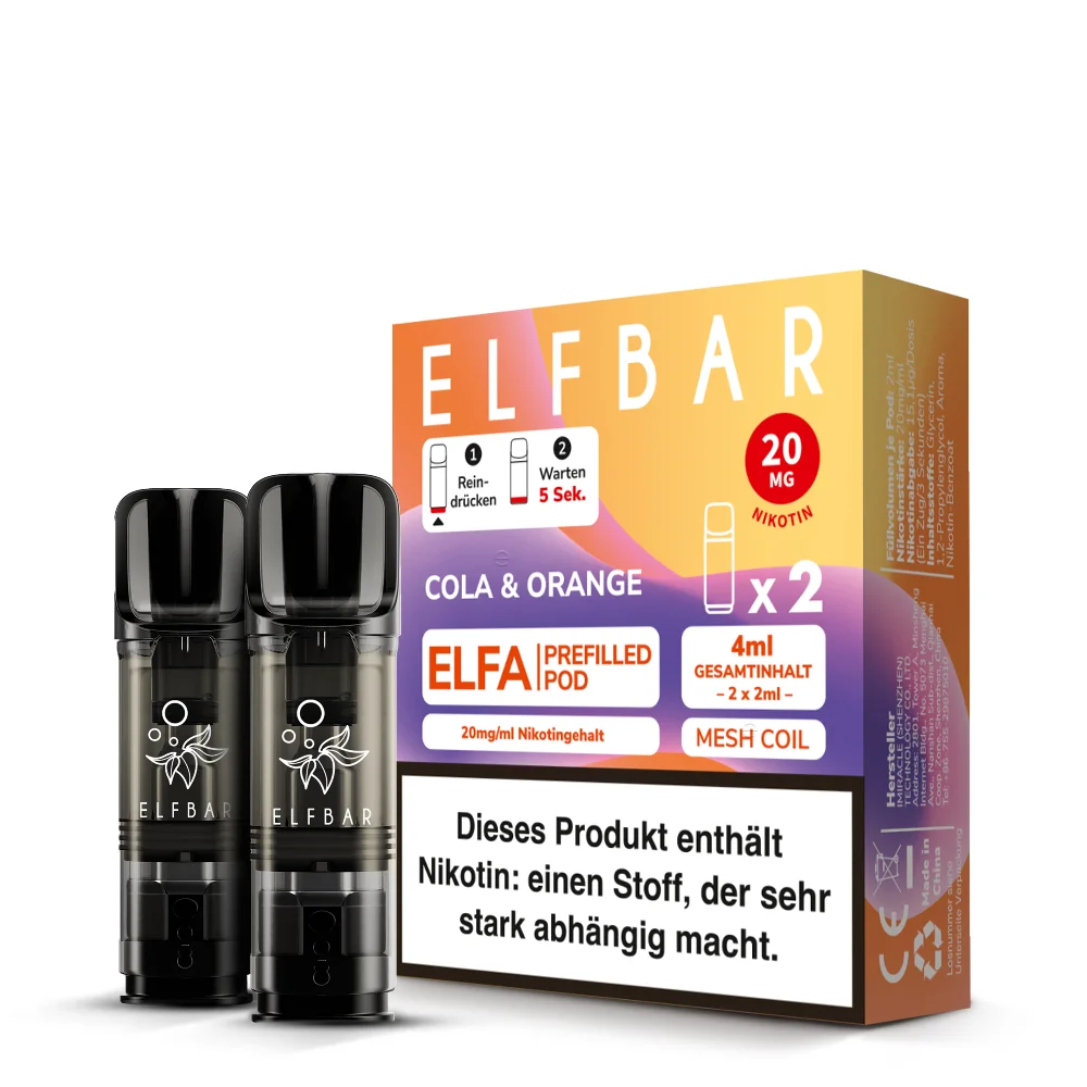 Elfa Pod Cola Orange 20mg 2 Stk