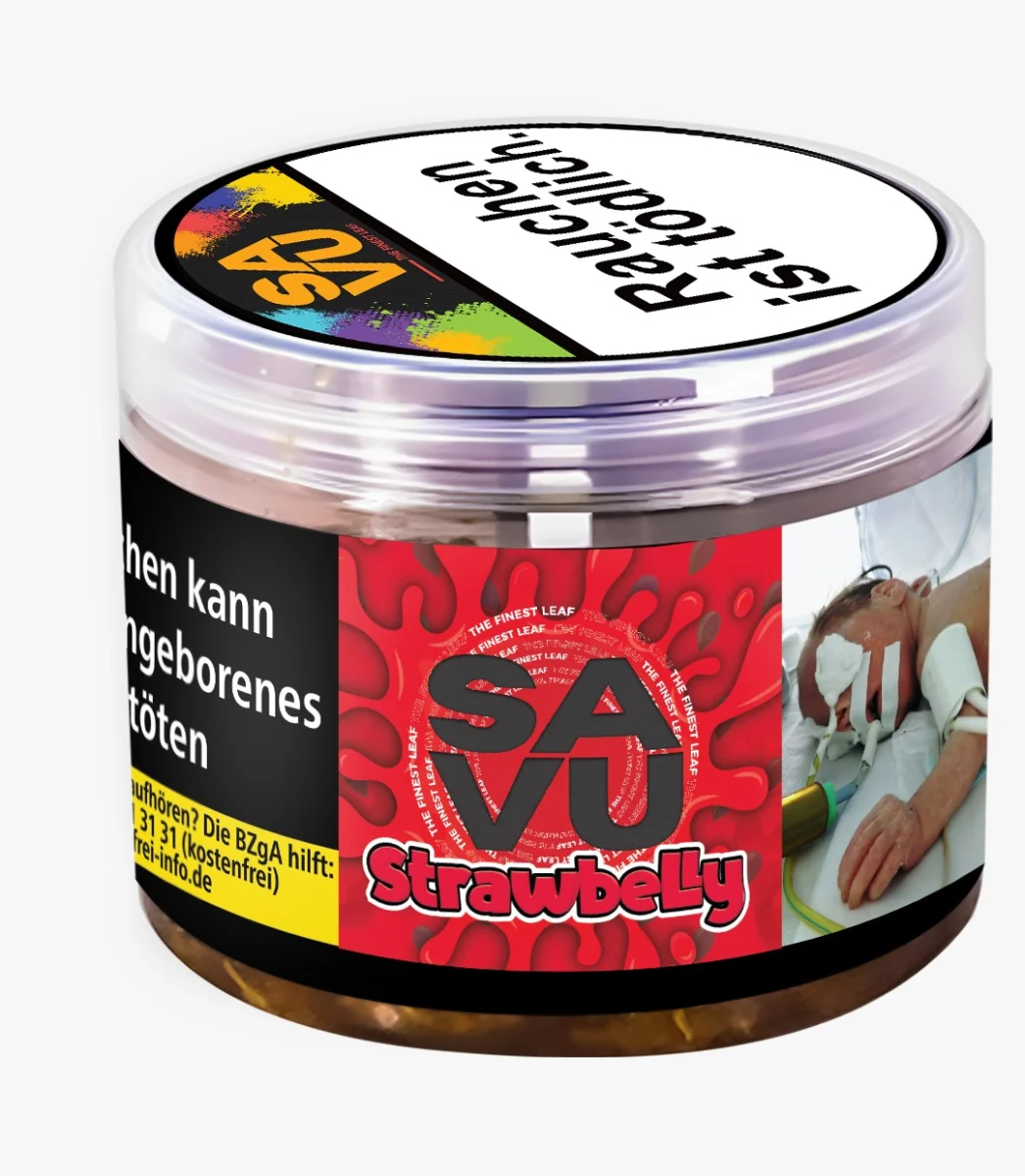 Savu Tabak Strawbelly 200g