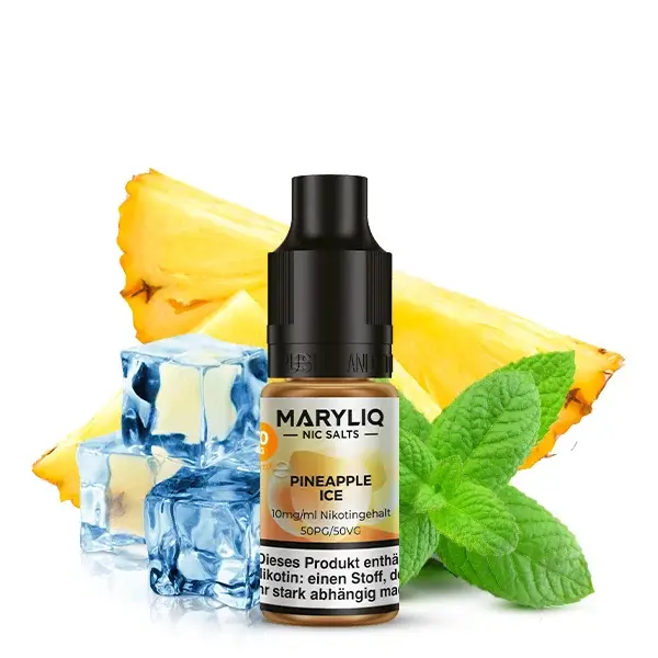 Maryliq Nikotinsalz Liquid 10ml Pineapple Ice 10mg Maryliq Nikotinsalz Liquid 10ml Pineapple Ice 10mg