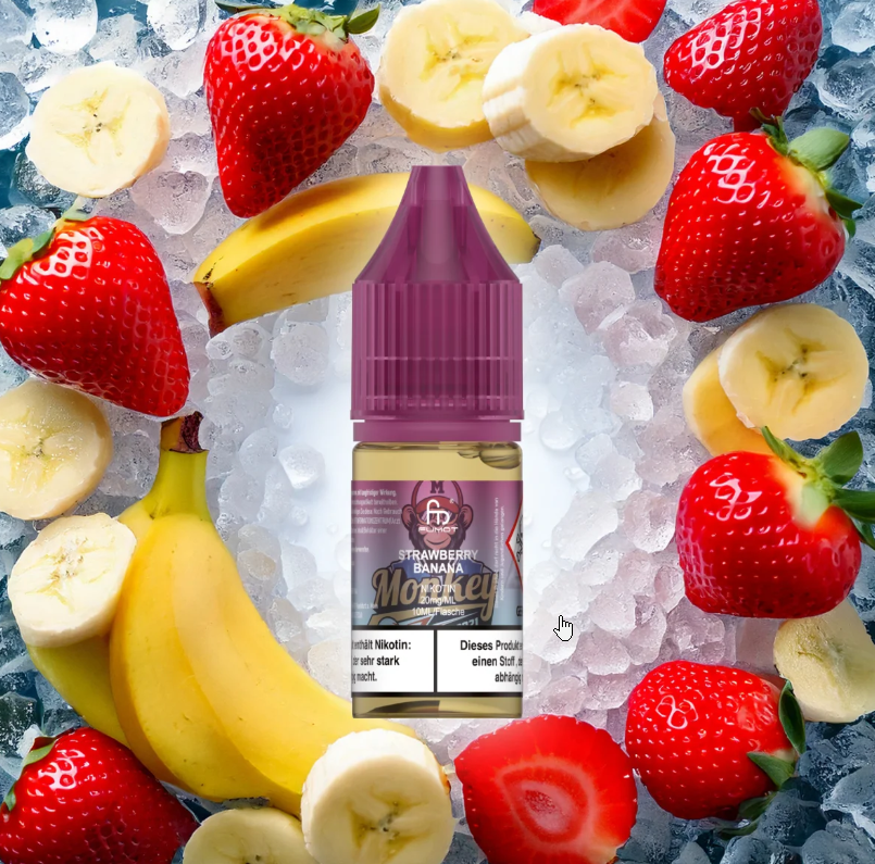 RandM Tornado Liquid 10ml - Strawberry Banana 20mg