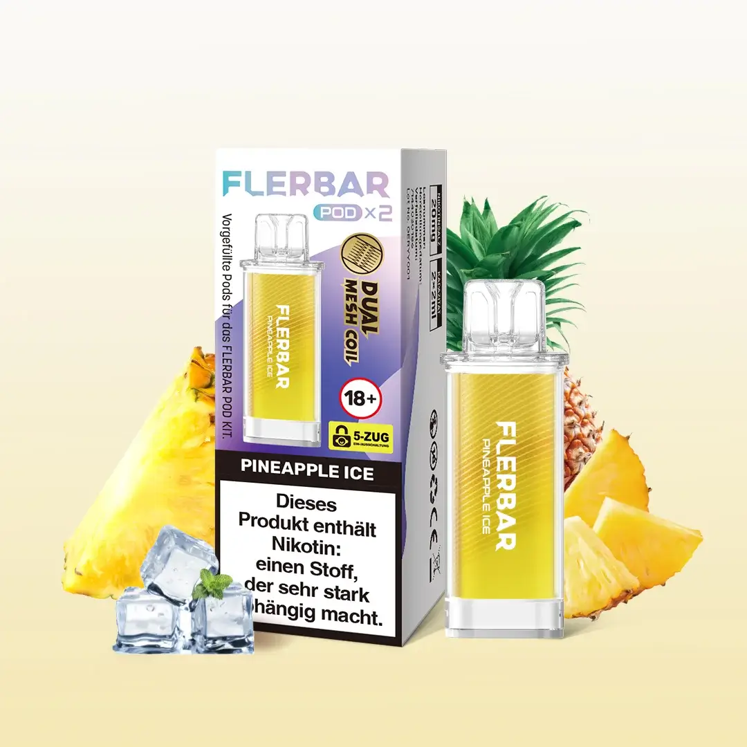 Flerbar Pods Pineapple Ice 20mg 2er Pack