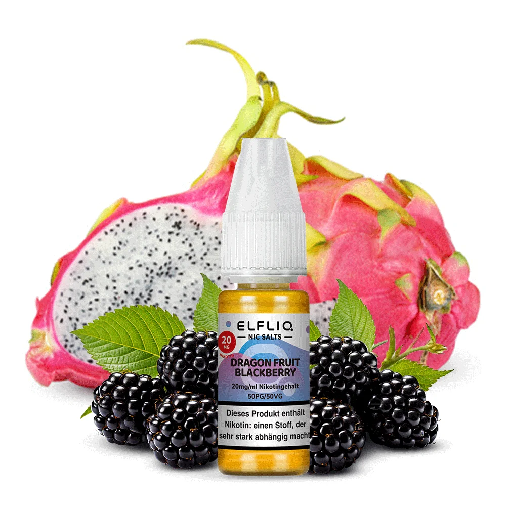 Elfbar Elfliq 10ml - Dragon Fruit Blackberry 20mg