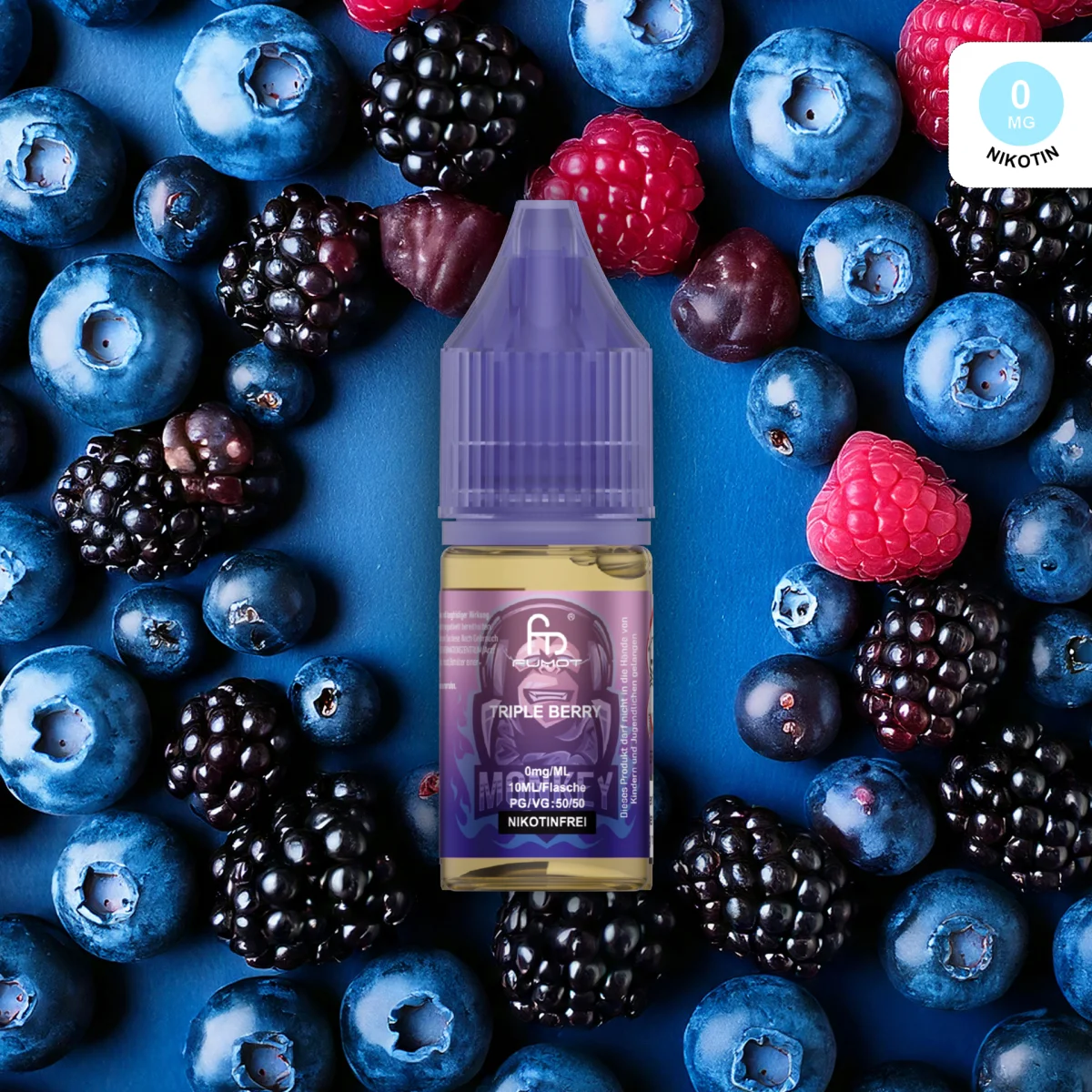 RandM Tornado Liquid 10ml - Triple Berry 0mg