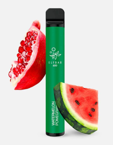 Elfbar 600 Einweg E-Zigarette Watermelon Pomegranate 20mg