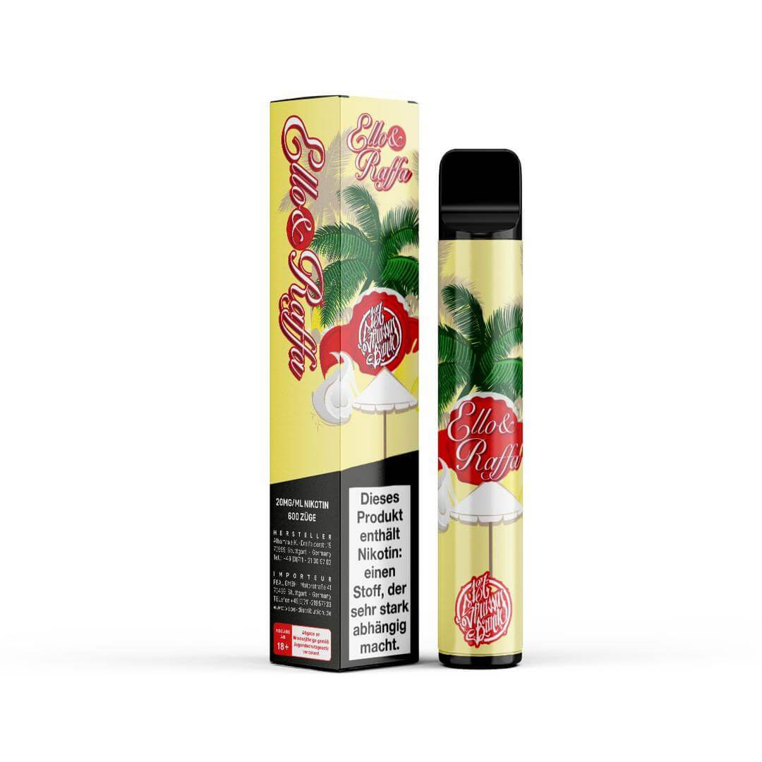 187 Strassenbande Einweg E-Zigarette 600 Ello & Raffa
