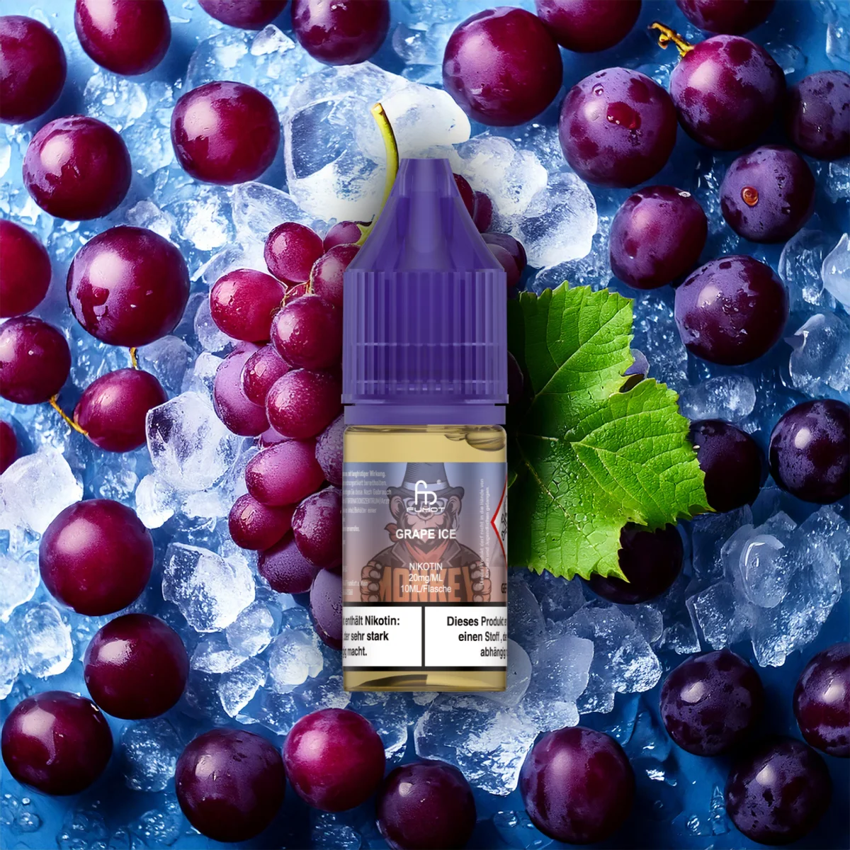RandM Tornado Liquid 10ml - Grape Ice 20mg
