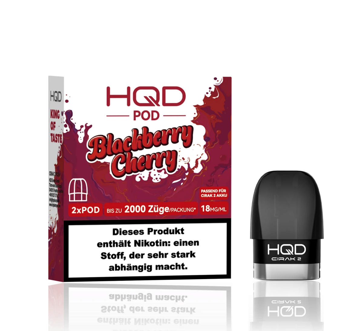 HQD Cirak Pod - Blackberry Cherry