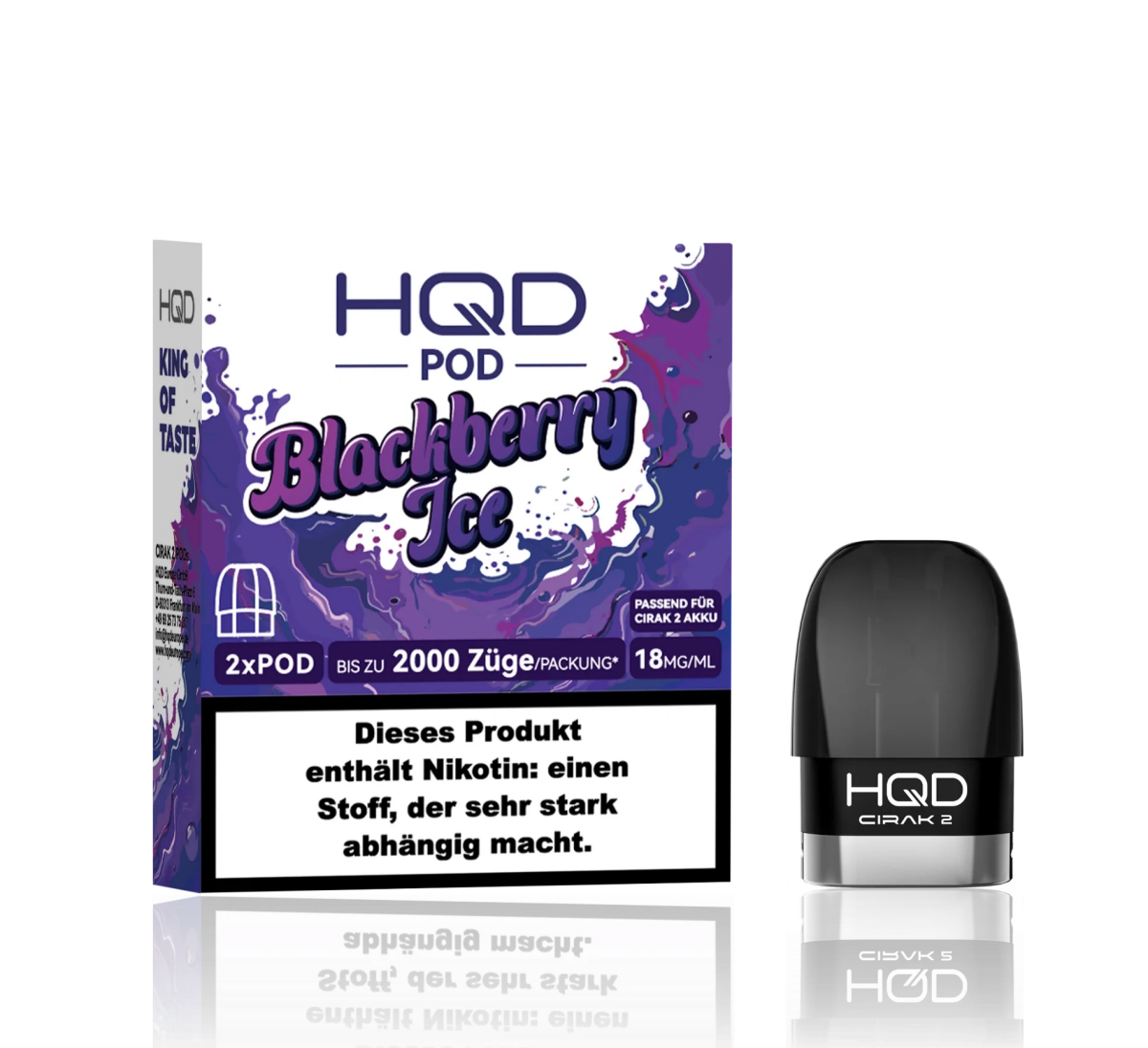 HQD Cirak Pod - Blackberry Ice
