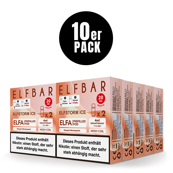 Elfa Pod 20mg 2Stk - Elfstorm Ice(ehem. Elfergy)