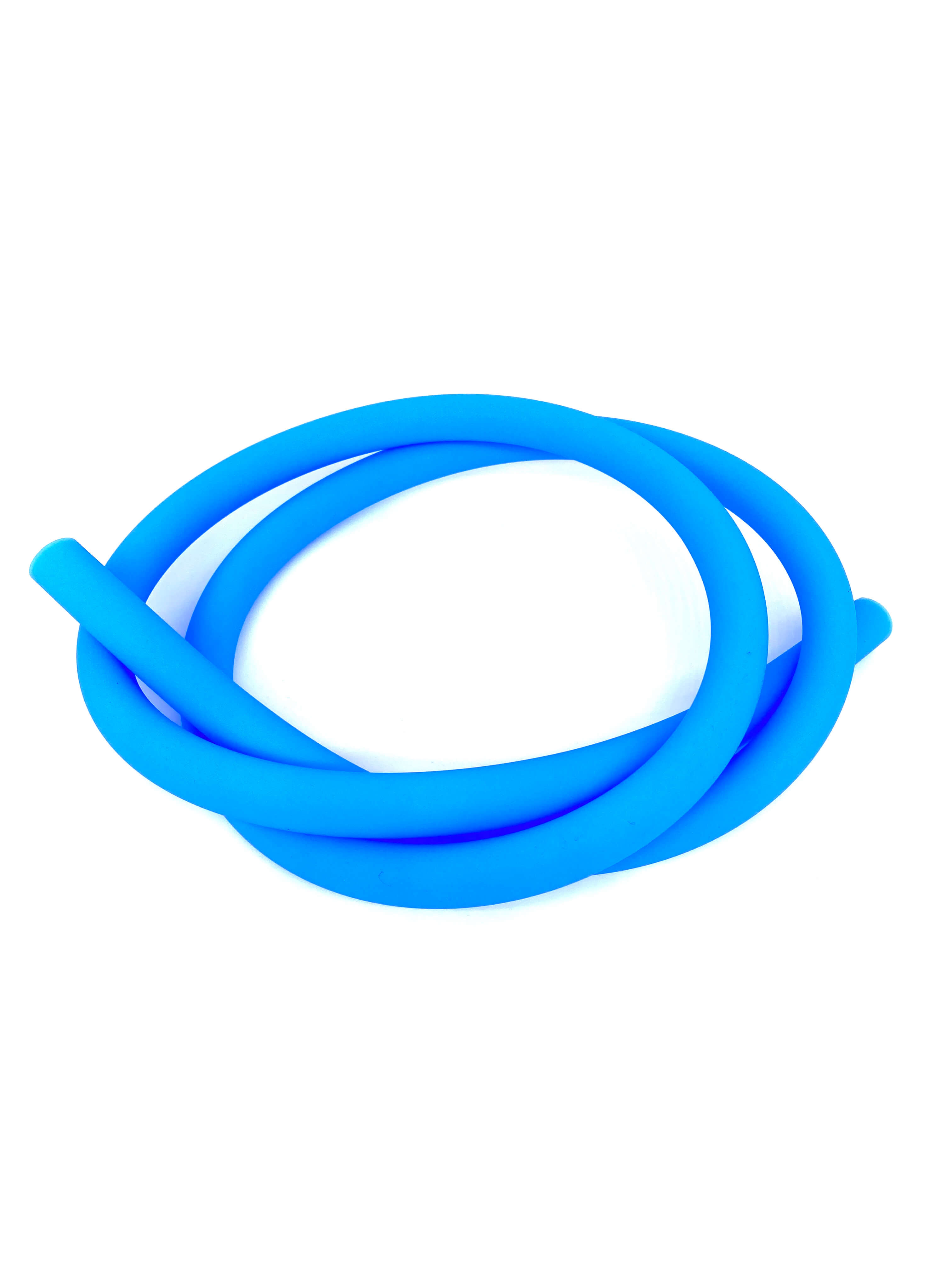 Silikonschlauch Hellblau matt