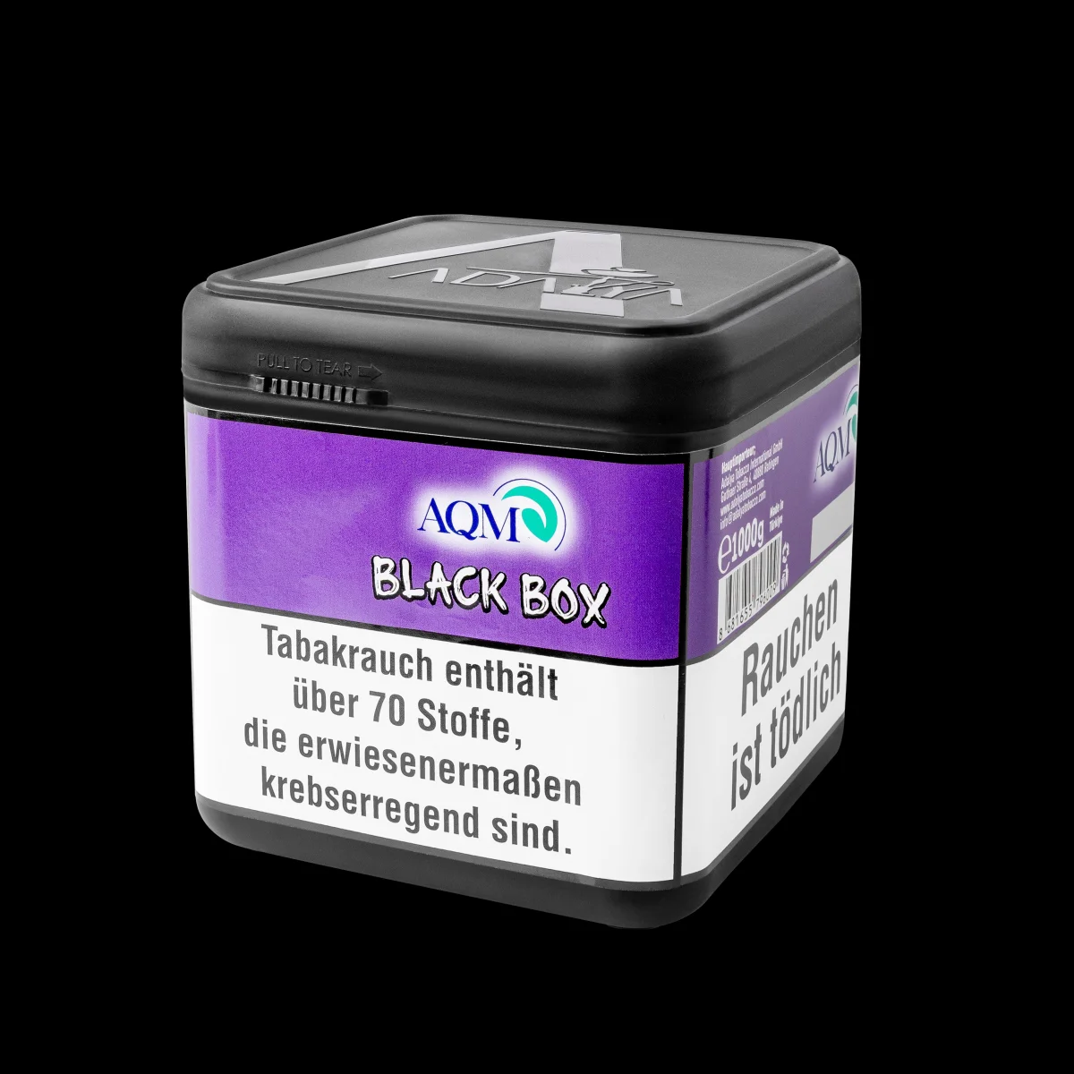 Aqua Mentha Tabak Black Box 1kg