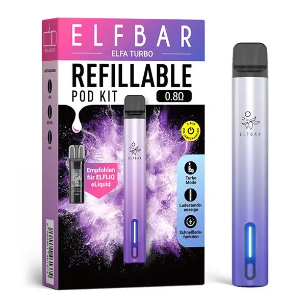Elf Bar ELFA Turbo Kit Aurora Purple