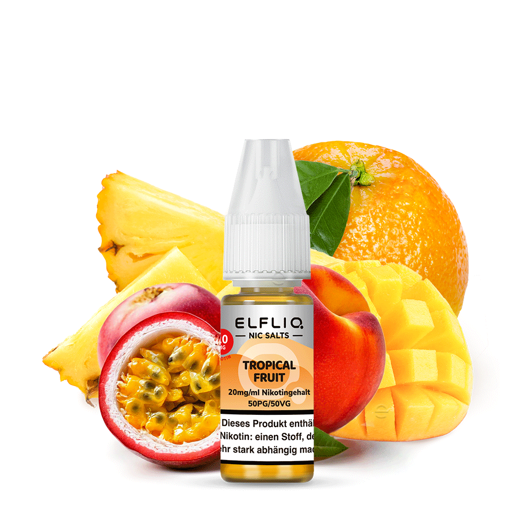 Elfbar Elfliq 10ml - Tropical Fruit 20mg
