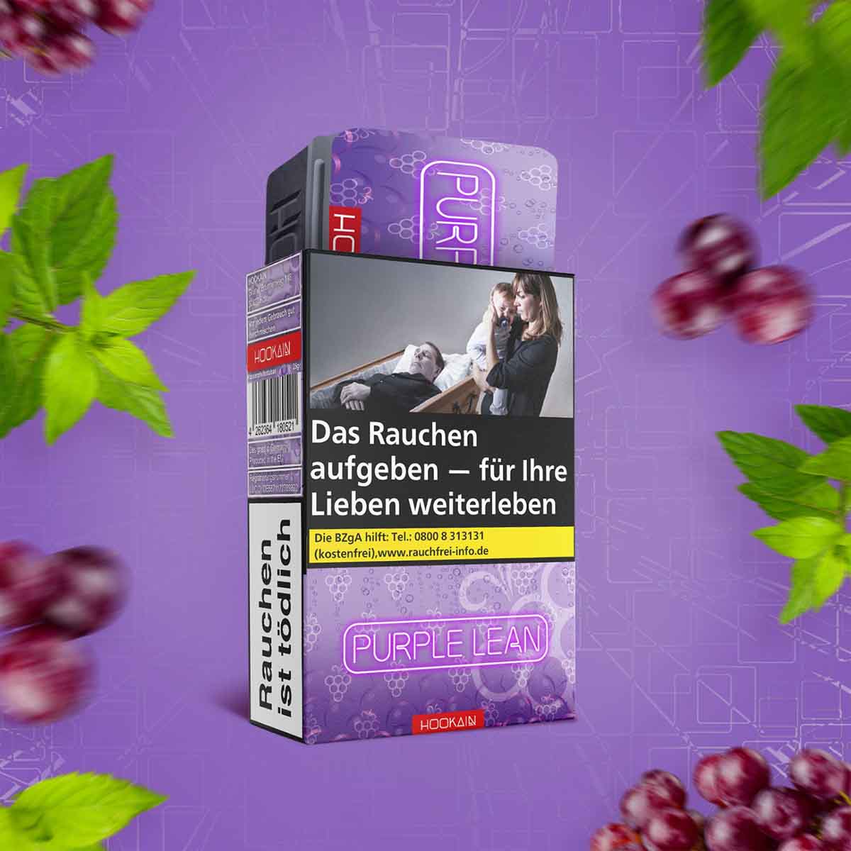 Hookain Tabak Purple Lean 25g