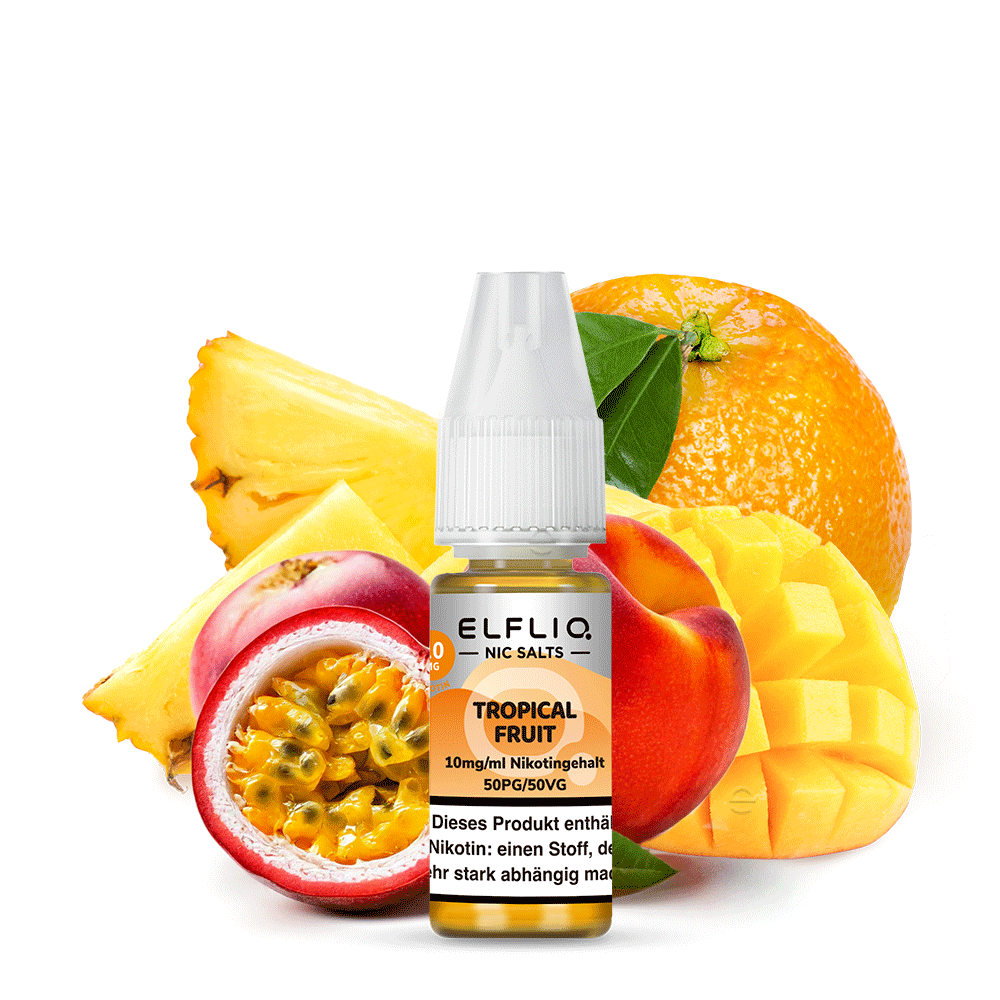 Elfbar Elfliq 10ml - Tropical Fruit 10mg