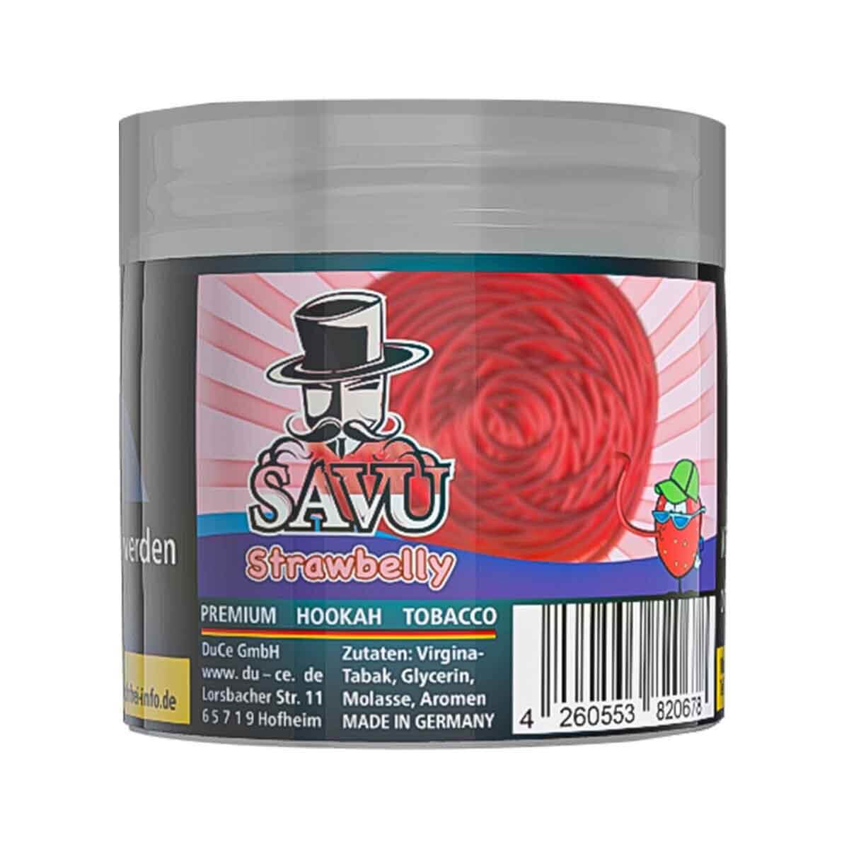 Savu Tabak Strawbelly 25g Savu Tabak Strawbelly 25g
