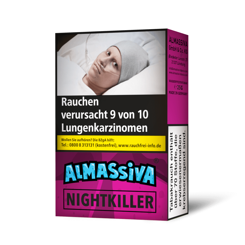 Al Massiva Tabak Nightkiller 25g Al Massiva Tabak Nightkiller 25g
