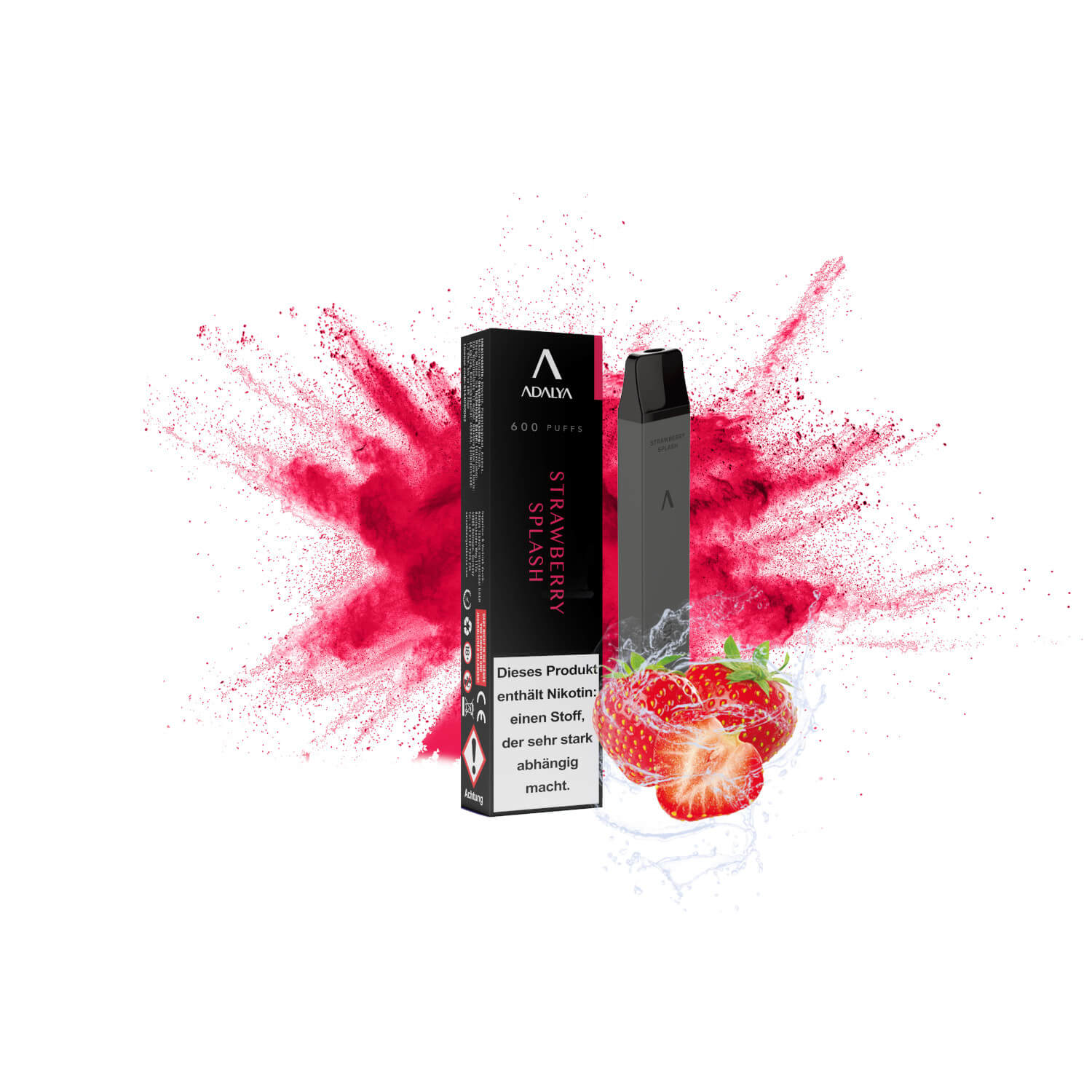 Adalya Vape 600 Strawberry Splash 12mg