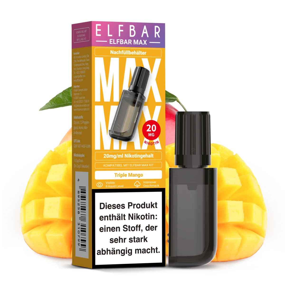 Elfbar MAX Refill Container Triple Mango