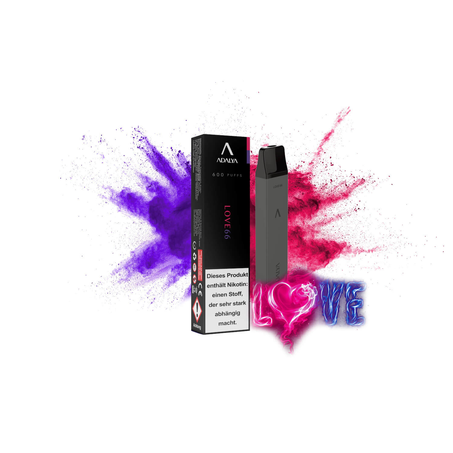 Adalya Vape 600 Love 66 12mg Adalya Vape 600 Love 66 12mg