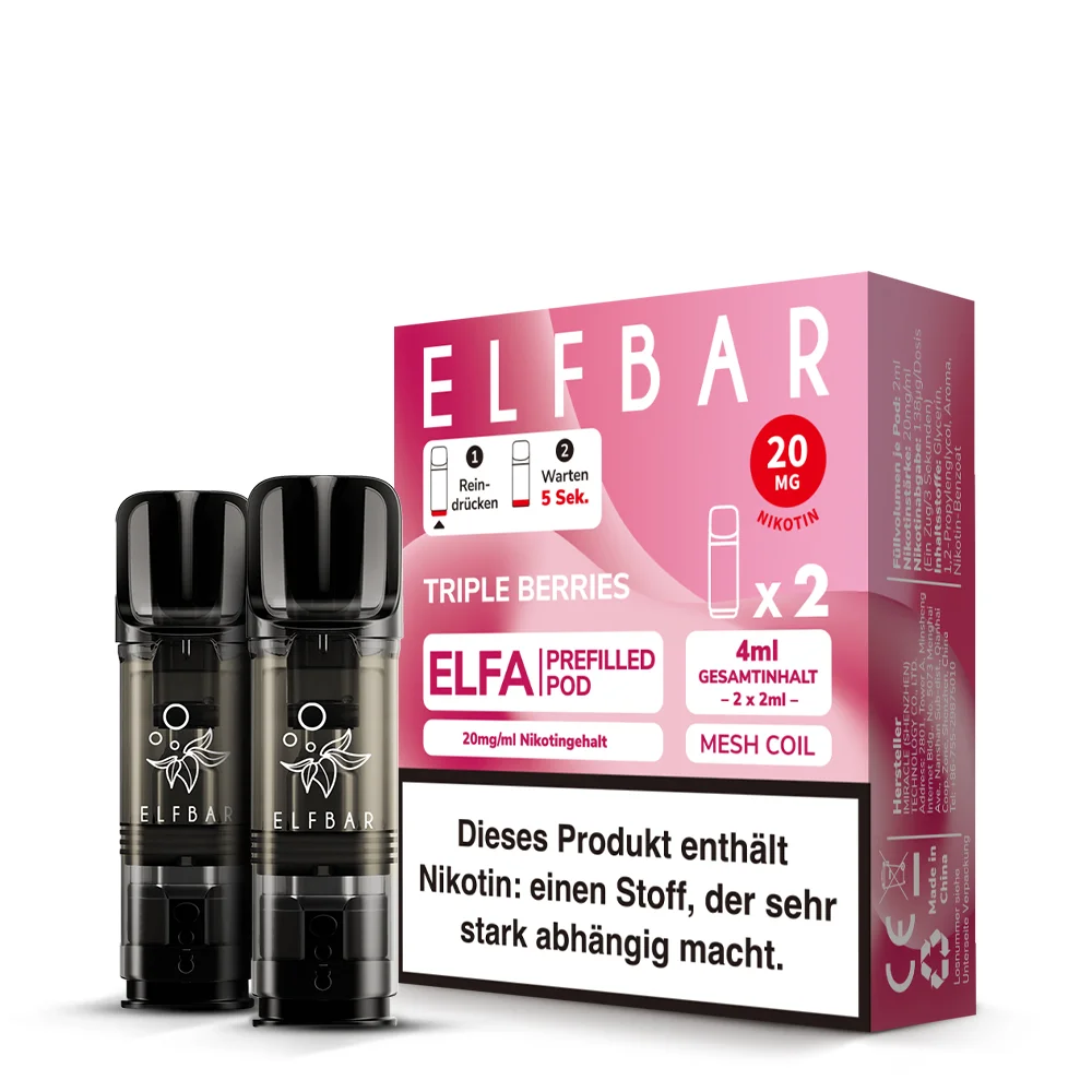 Elfa Pod Triple Berries 20mg 2 Stk