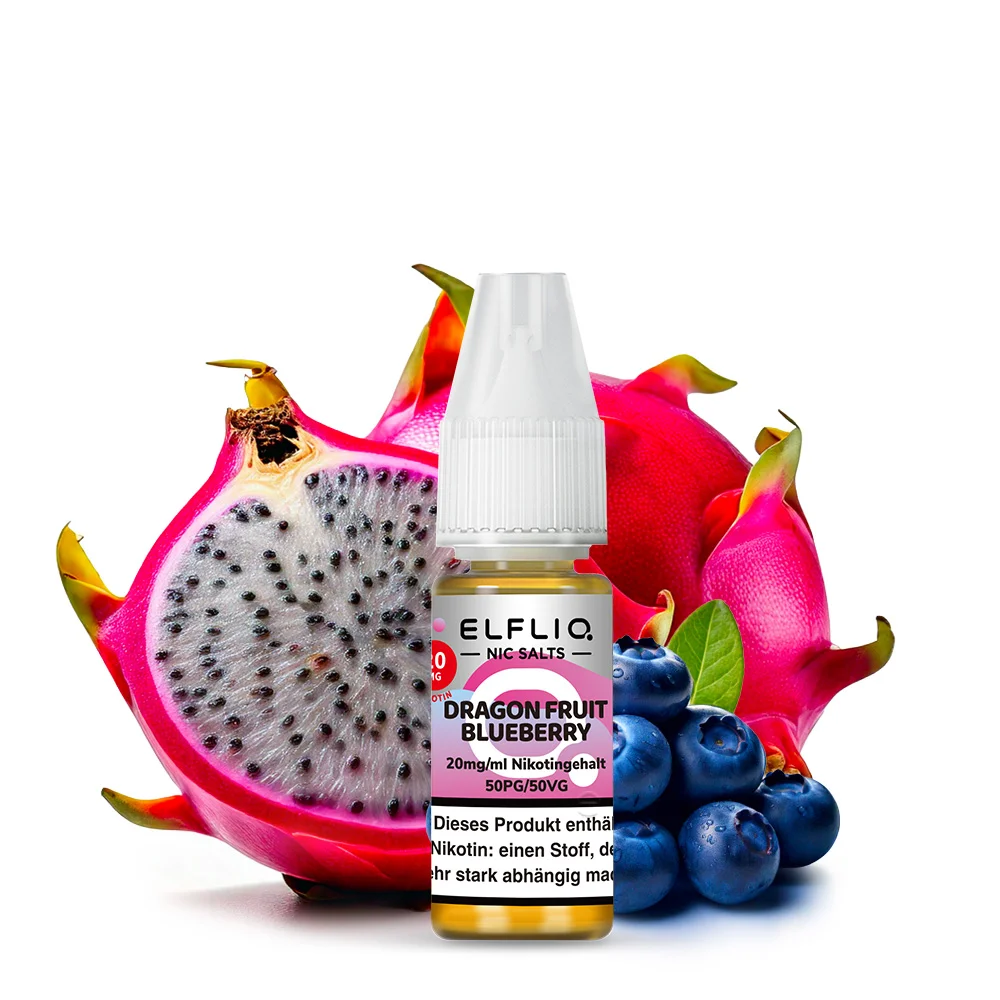 Elfbar Elfliq 10ml - Dragon Fruit Blueberry 10mg *Neu*