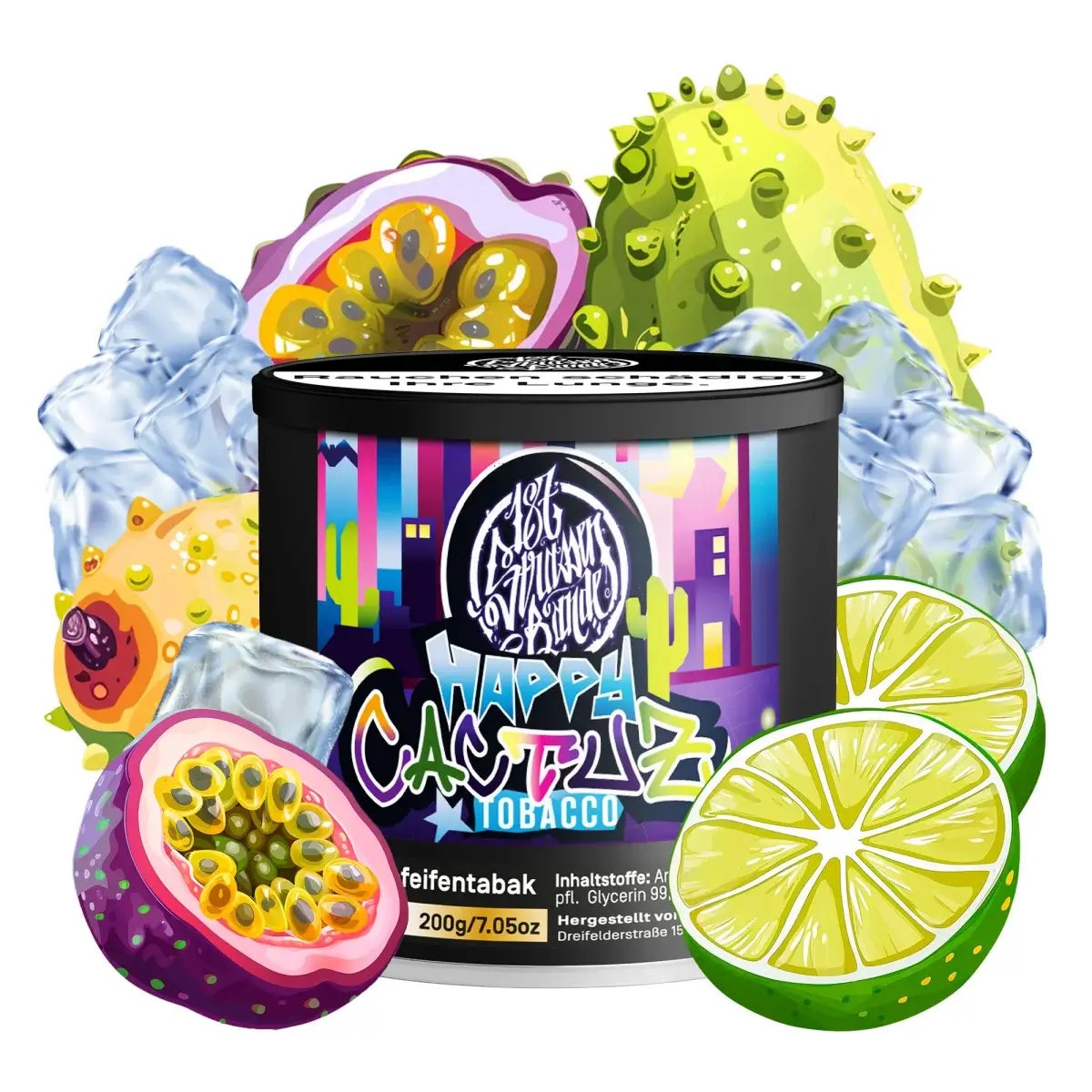 187 Tabak Happy Cactuz 200g 187 Tabak Happy Cactuz 200g