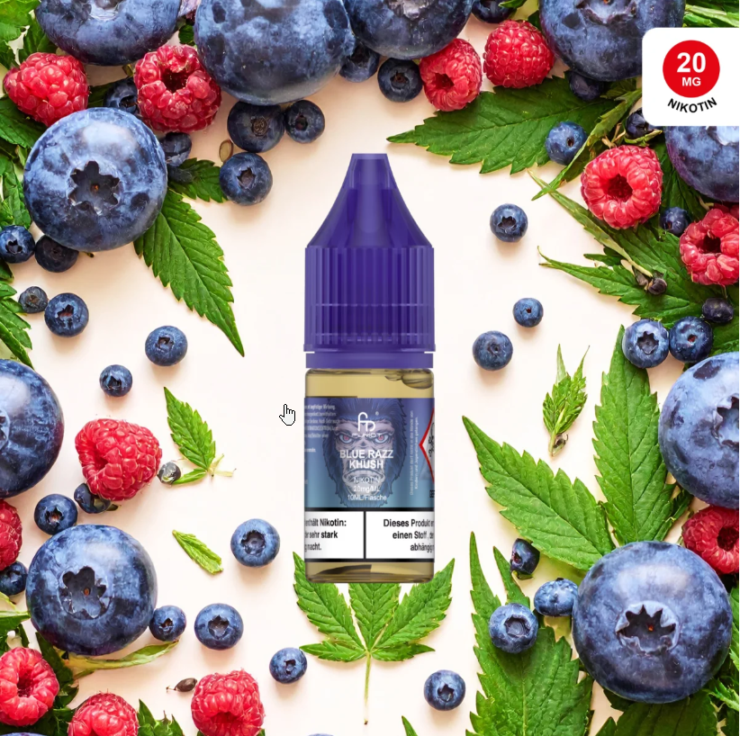 RandM Tornado Liquid 10ml - Blue Razz Kush 20mg