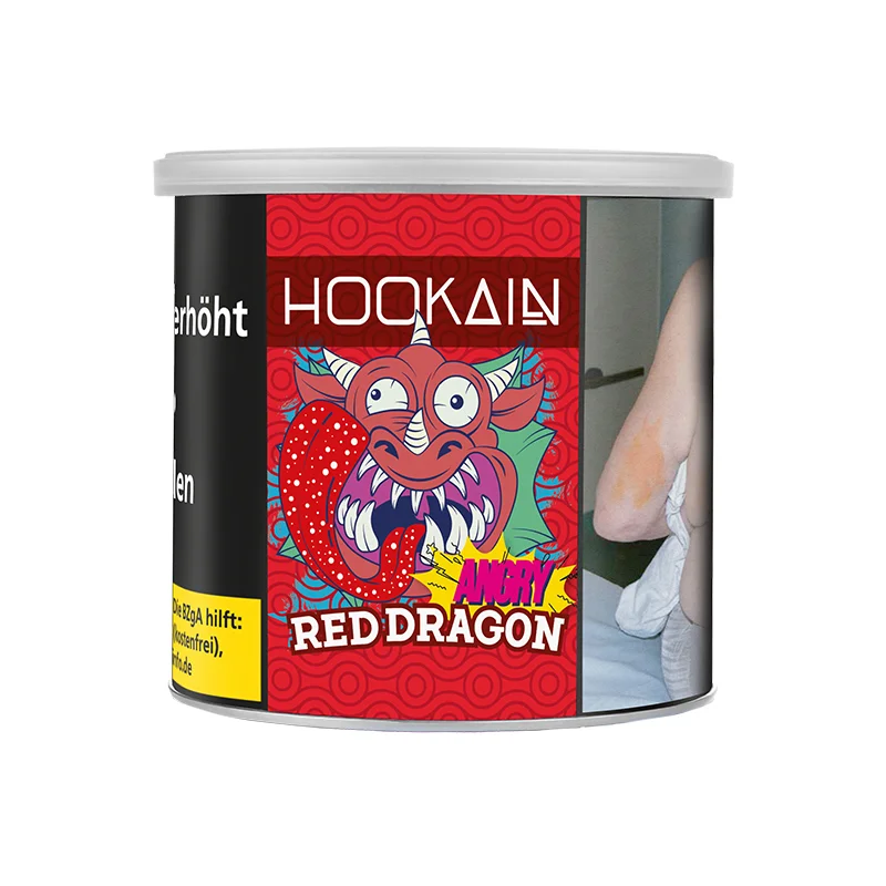 Hookain Tabak Angry Red Dragon 200g