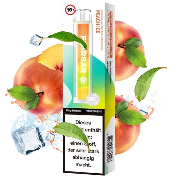 Flerbar 600 Einweg E-Zigarette Peach Ice
