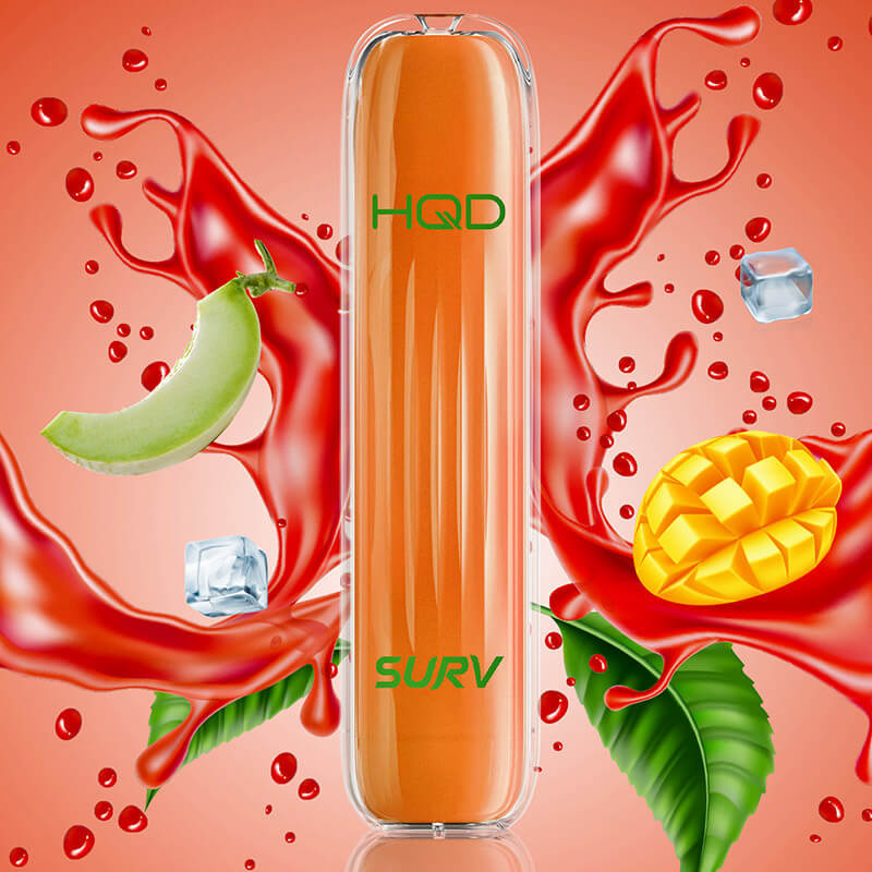 HQD Surv 600 Einweg E-Zigarette Mango Melon Ice HQD Surv 600 Einweg E-Zigarette Mango Melon Ice