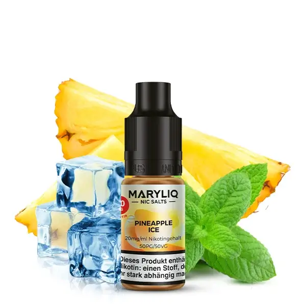 Maryliq Nikotinsalz Liquid 10ml Pineapple Ice 20mg Maryliq Nikotinsalz Liquid 10ml Pineapple Ice 20mg