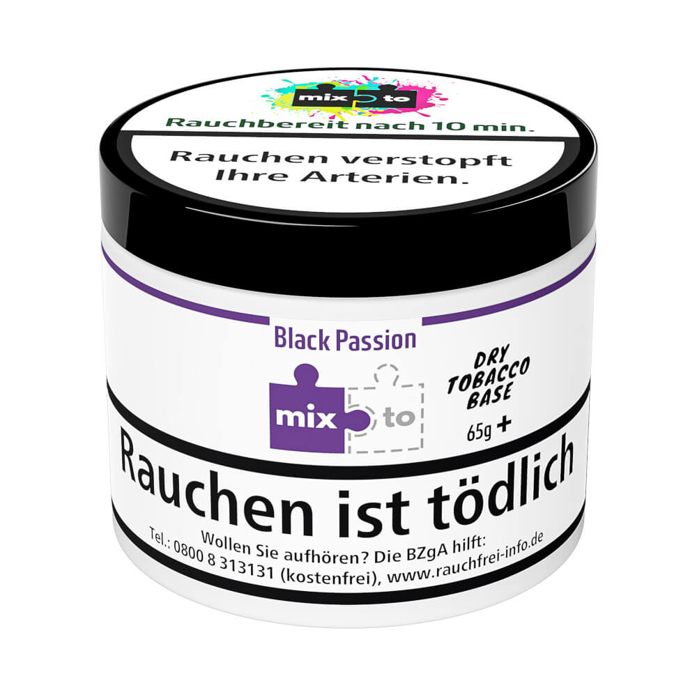 Mixto Tabak Black Passion 65g