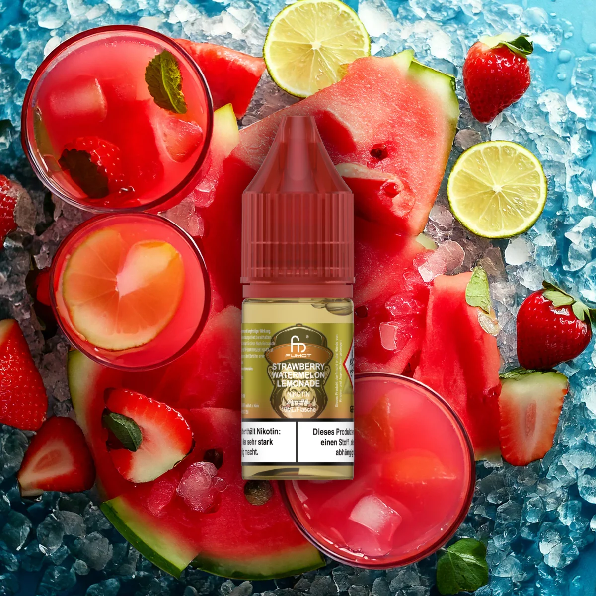 RandM Tornado Liquid 10ml - Strawberry Watermelon Lemonade 20mg