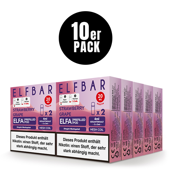 Elfa Pod Strawberry Grape 20mg 2 Stk