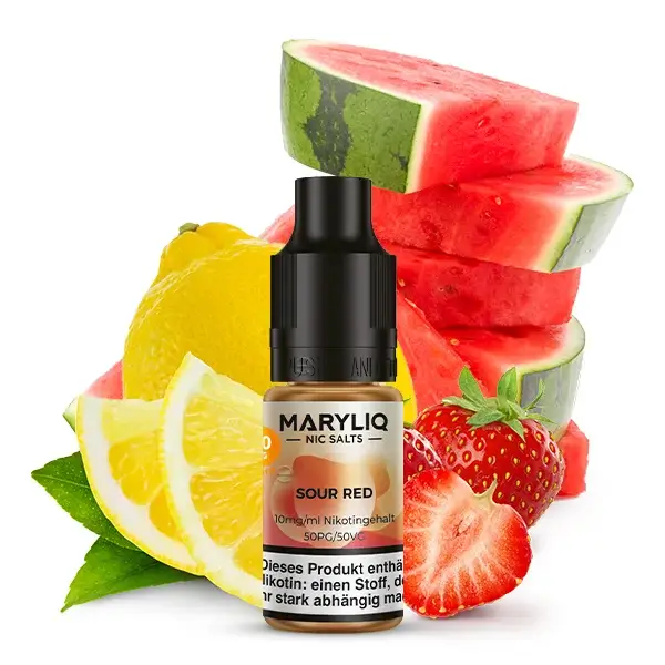 Maryliq Nikotinsalz Liquid 10ml Sour Red 10mg Maryliq Nikotinsalz Liquid 10ml Sour Red 10mg