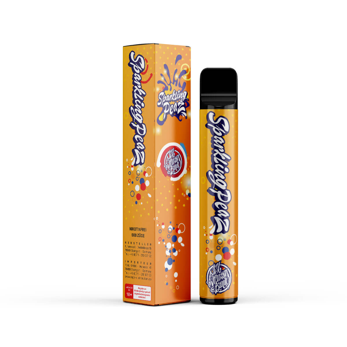 187 Vape 600 Sparkling Peaz Nikotinfrei