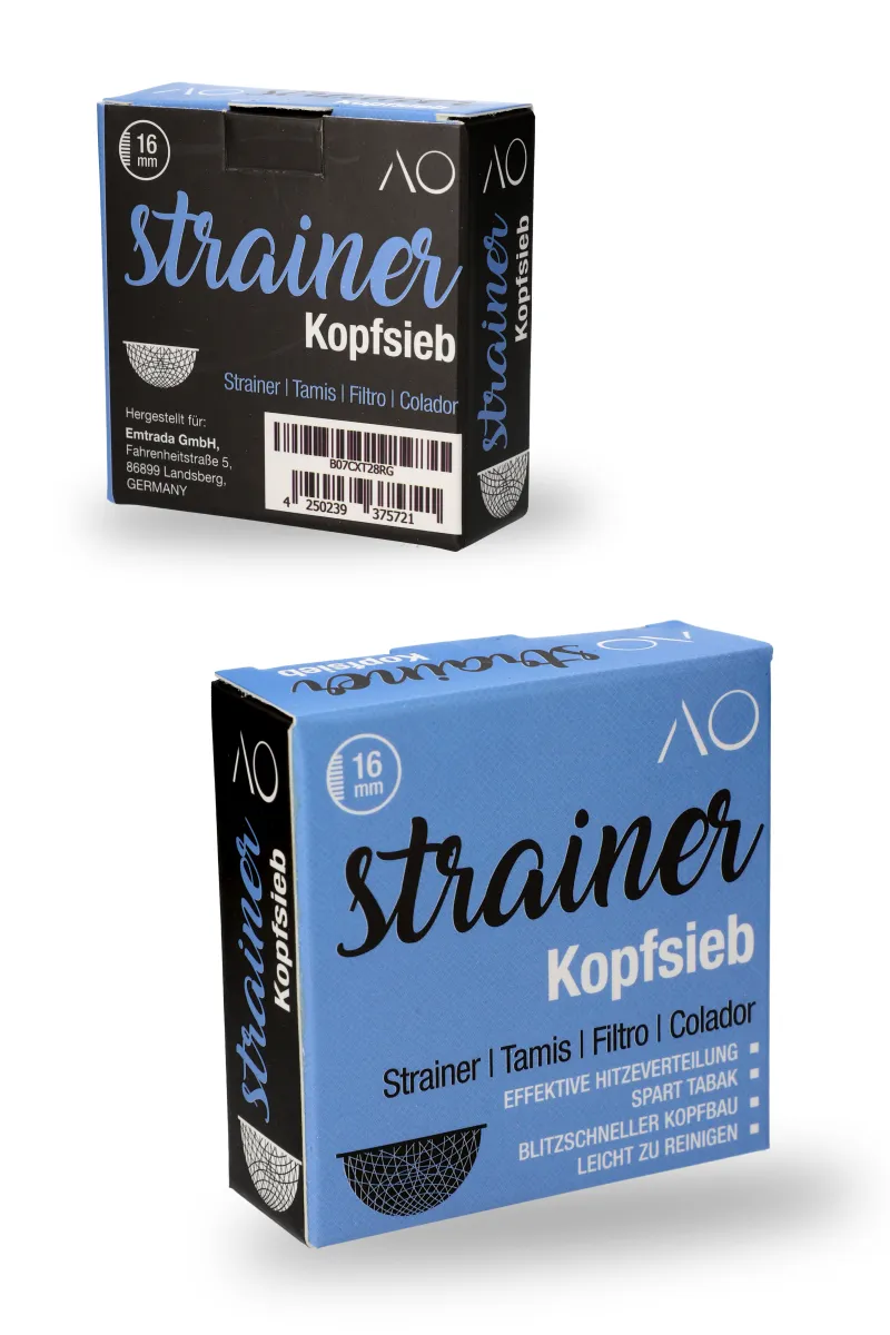 AO Strainer Tabaksieb für Steinkopf