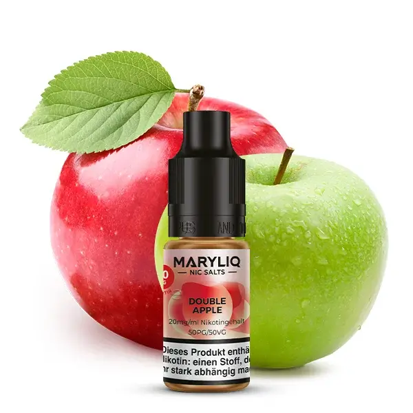Maryliq Nikotinsalz Liquid 10ml Double Apple 20mg Maryliq Nikotinsalz Liquid 10ml Double Apple 20mg