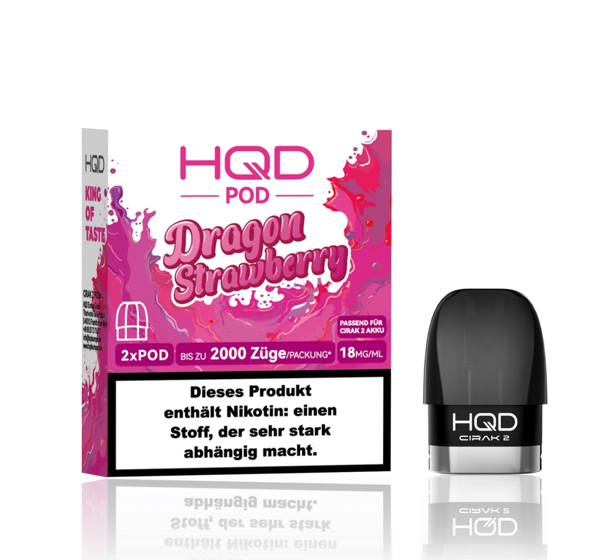 HQD Cirak Pod - Dragon Strawberry