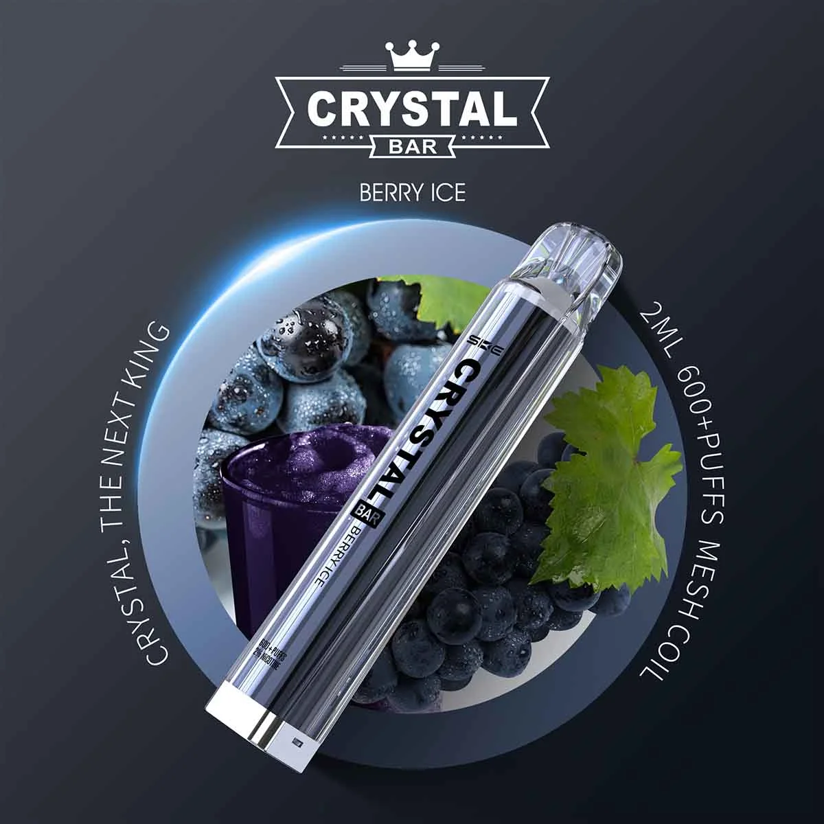 Crystal Bar Vape Berry Ice