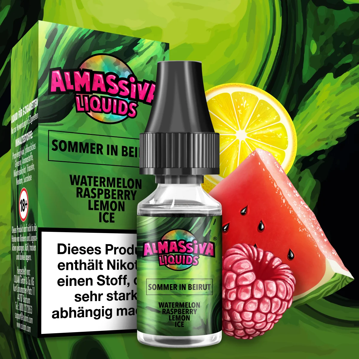 Al Massiva Liquid 10ml - Sommer in Beirut 10mg Al Massiva Liquid 10ml - Sommer in Beirut 10mg