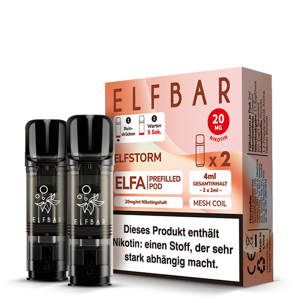 Elfa Pod 20mg 2Stk - Elfstorm Ice(ehem. Elfergy)