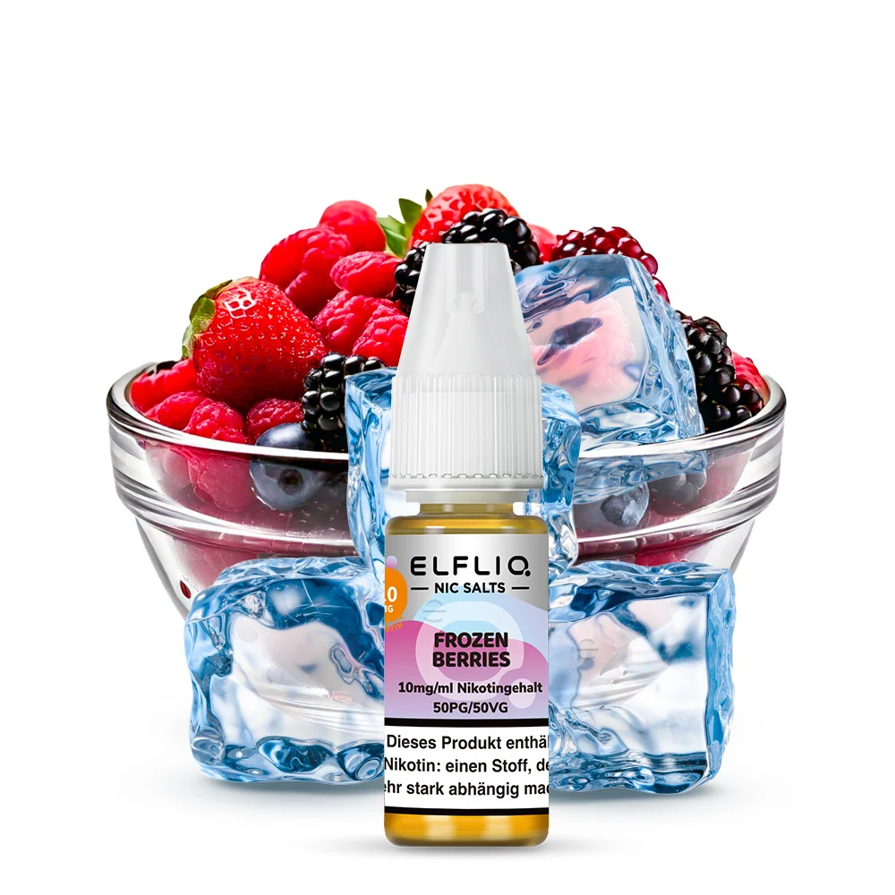 Elfliq Nikotinsalz Liquid 10ml - Frozen Berries 10mg Elfliq Nikotinsalz Liquid 10ml - Frozen Berries 10mg