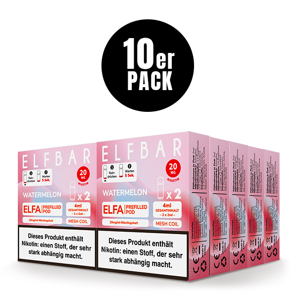 Elfa Pod Watermelon 20mg 2 Stk