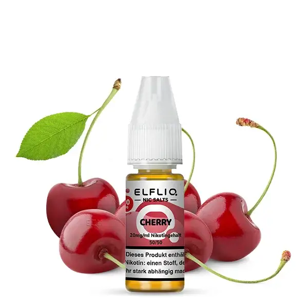 Elfliq Nikotinsalz Liquid 10ml - Cherry 20mg Elfliq Nikotinsalz Liquid 10ml - Cherry 20mg