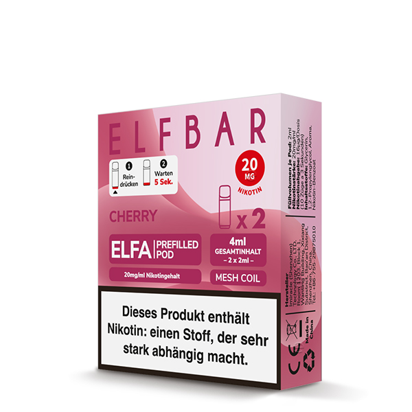 Elfa Pod Cherry Candy 20mg 2 Stk