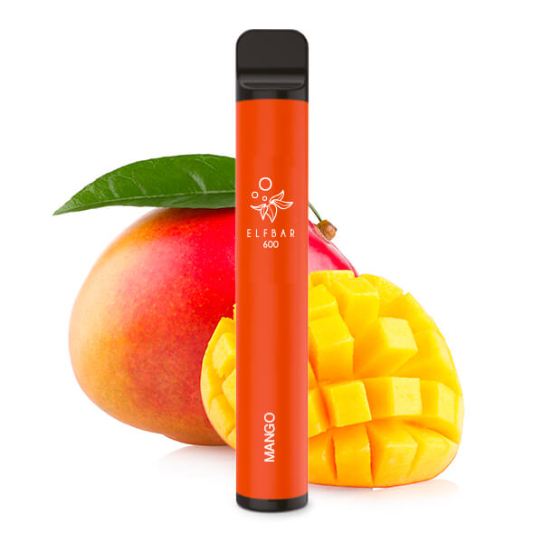 Elfbar 600 Einweg E-Zigarette Mango Ice 0mg