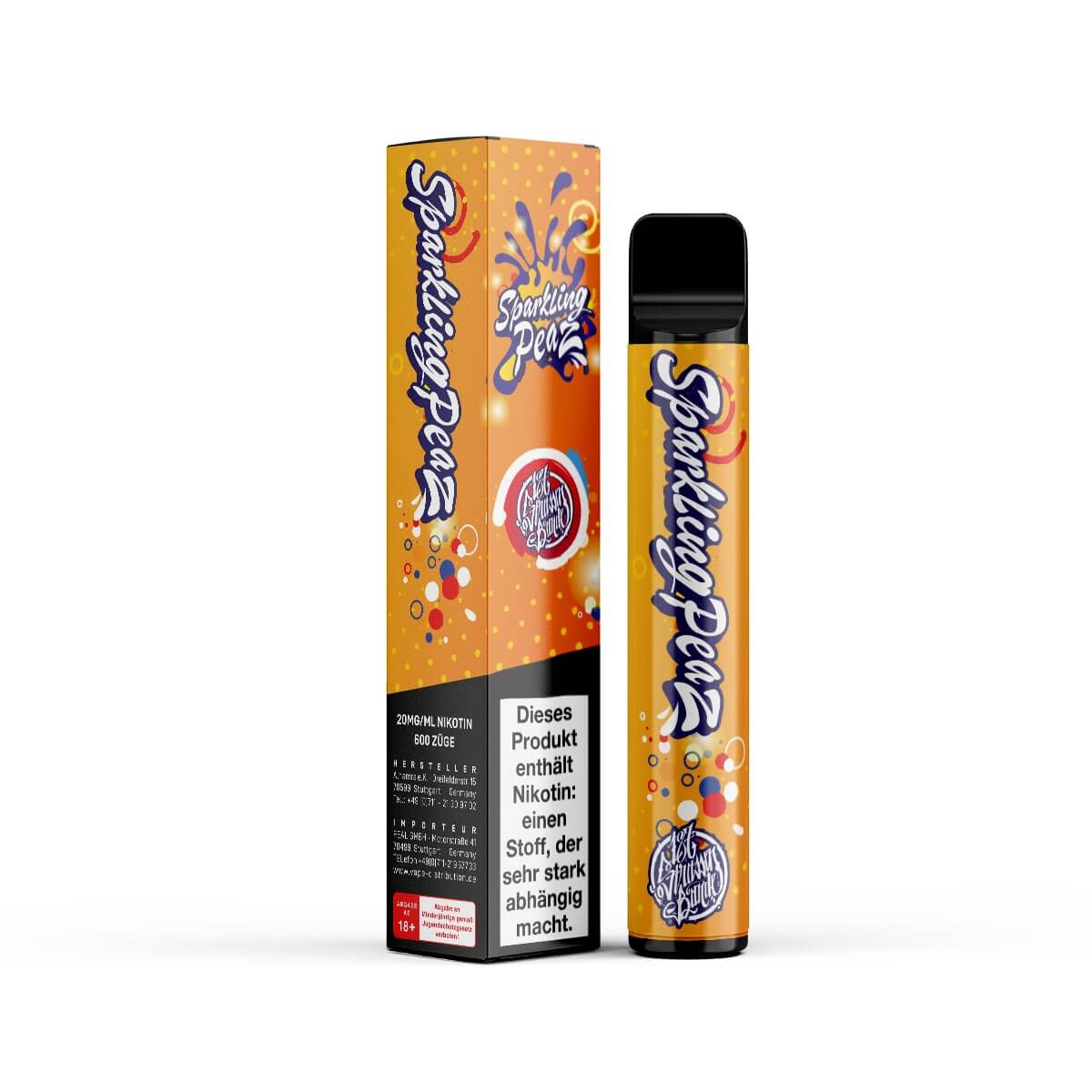 187 Vape 600 Sparkling Peaz