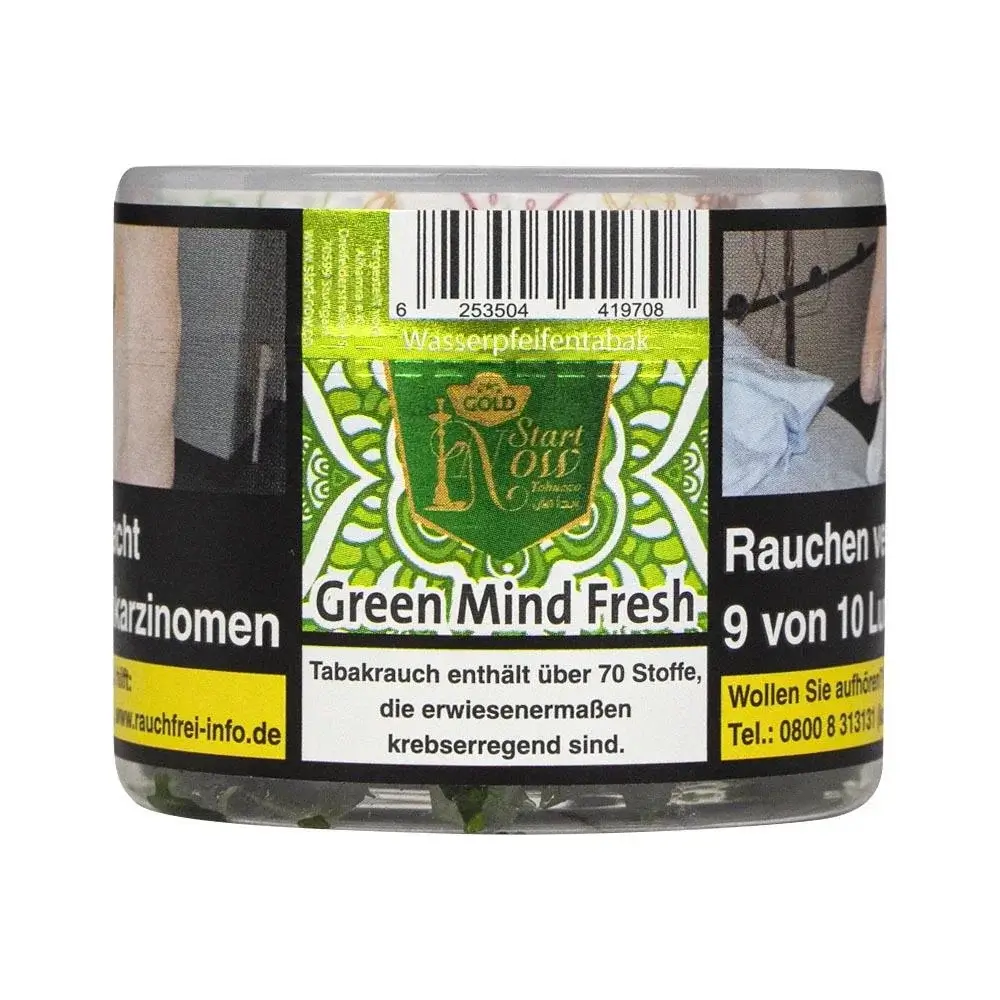 Start Now Gold Tabak Green Mind Fresh 25g